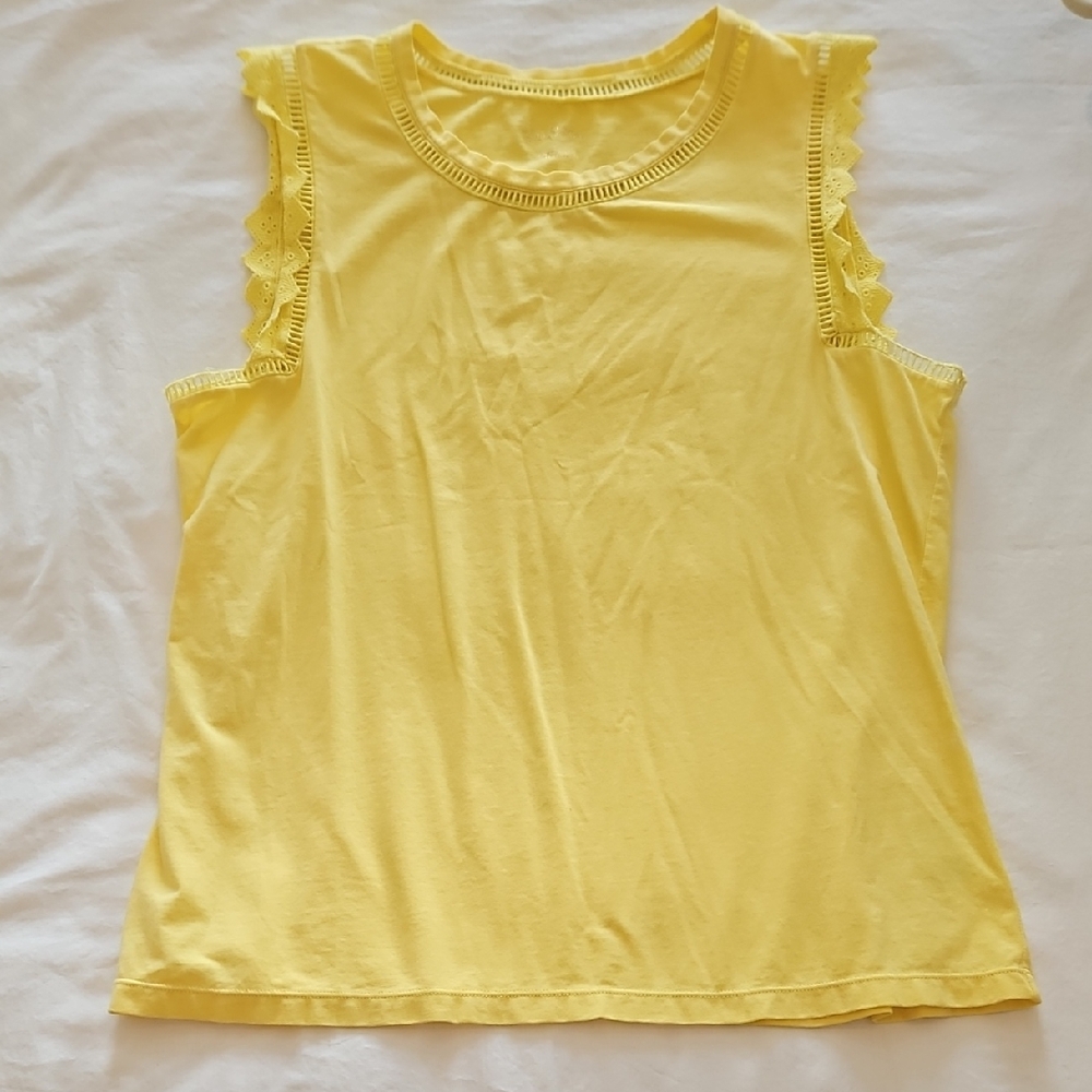 Lilly Pulitzer Eyelet Trim Tank